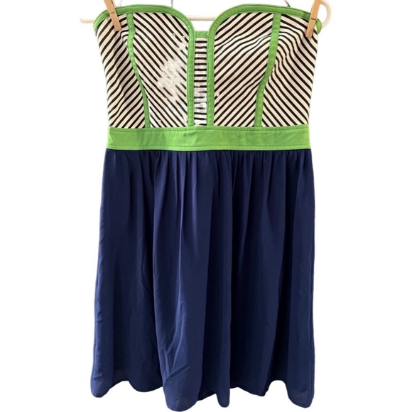 Jealous Tomato Brand Strapless One Piece Midi Dress with attached Tulle Skirt - Picture 1 of 5